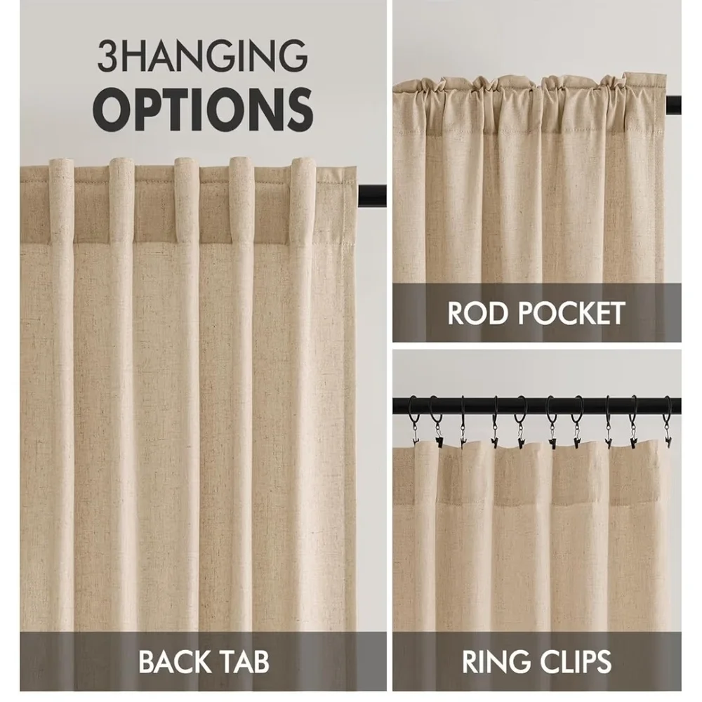 Sophisticated Cream Drapes for Home Accents